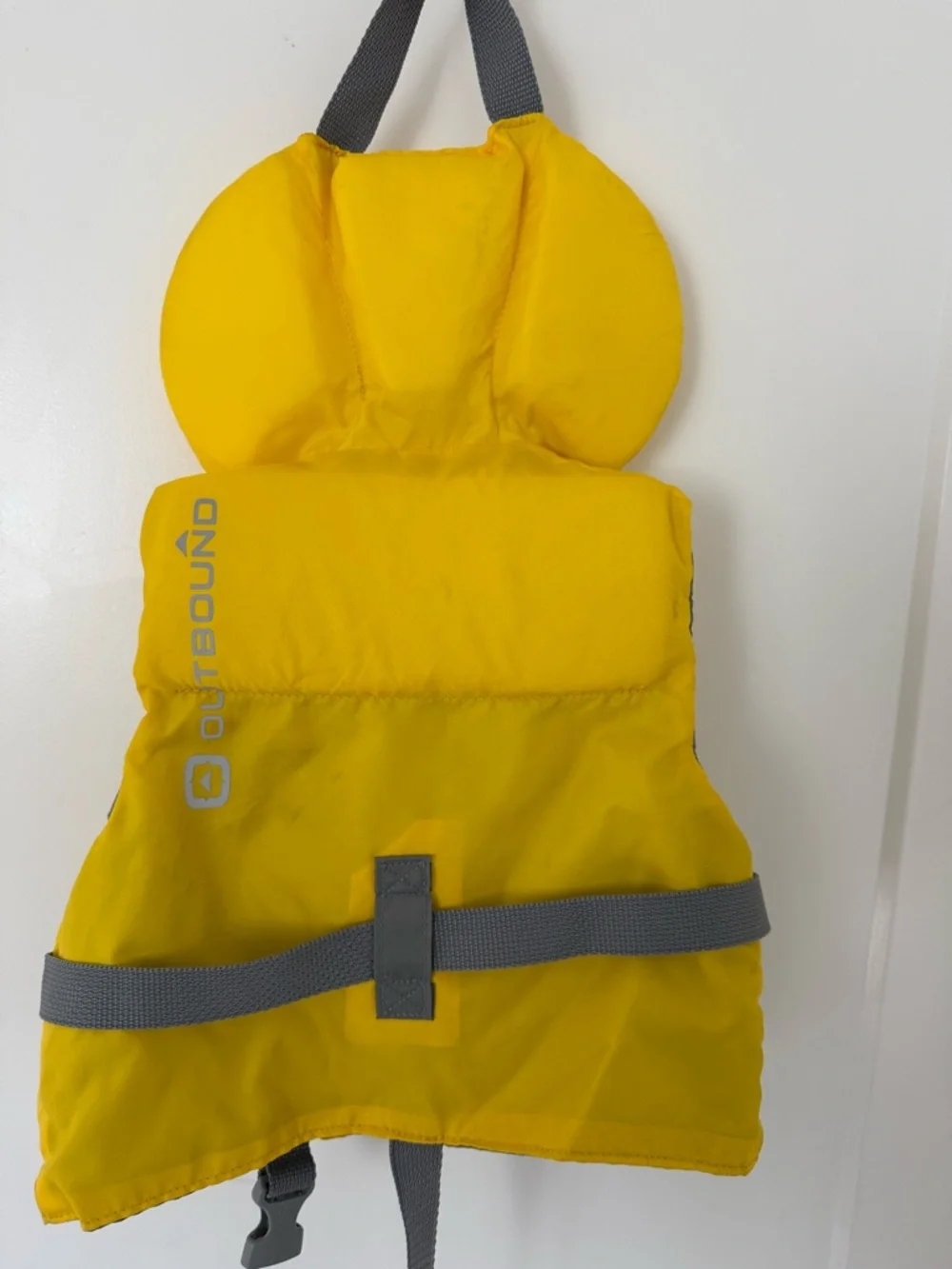 Kids' Yellow Swim Rashguard Life Jacket - Picture 7 of 7